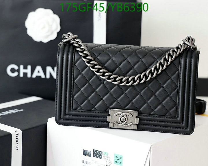 Chanel Bags -(Mirror)-Le Boy,Code: YB6390,$: 175USD