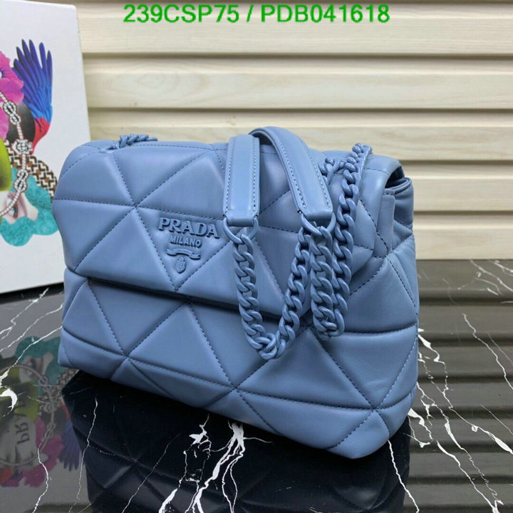 Prada Bag-(Mirror)-Diagonal-,Code: PDB041618,$: 239USD