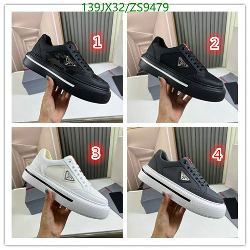 Men shoes-Prada, Code: ZS9479,$: 139USD