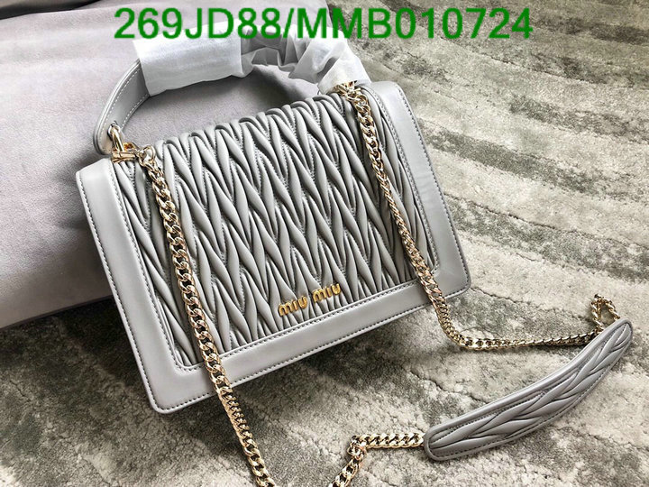 Miu Miu Bag-(Mirror)-Diagonal-,Code: MMB010724,$: 269USD