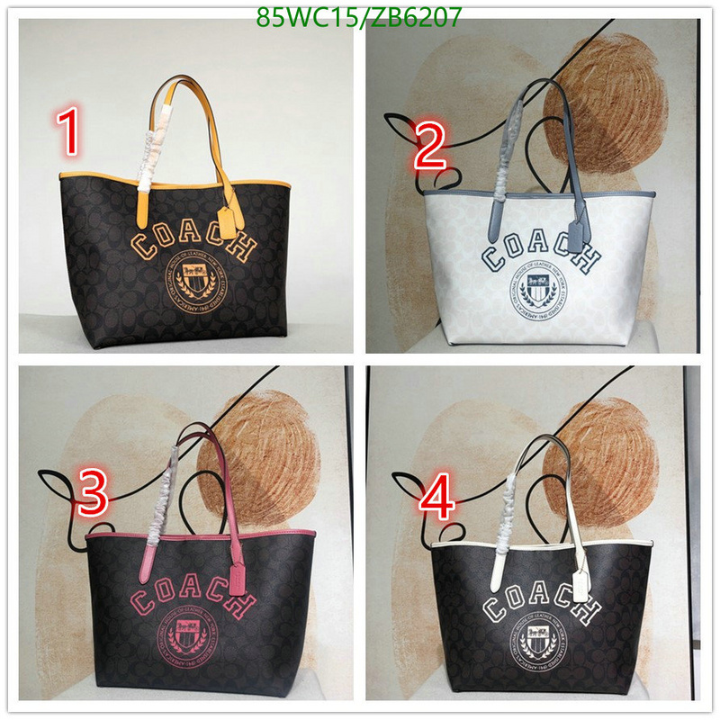 Coach Bag-(4A)-Handbag-,Code: ZB6207,$: 85USD