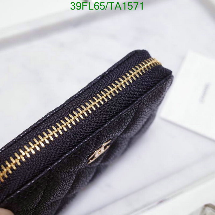 Chanel Bags ( 4A )-Wallet-,Code: TA1571,$: 39USD