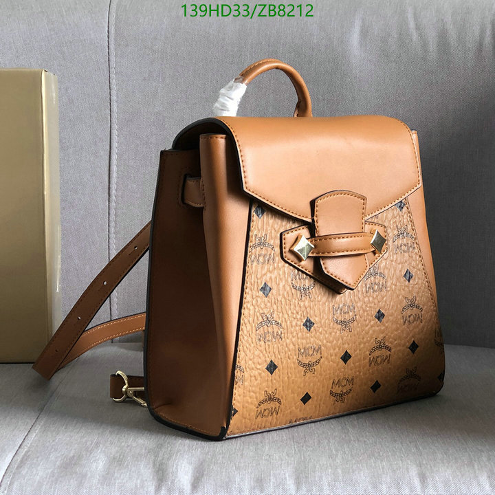 MCM Bag-(Mirror)-Backpack-,Code: ZB8212,$: 139USD