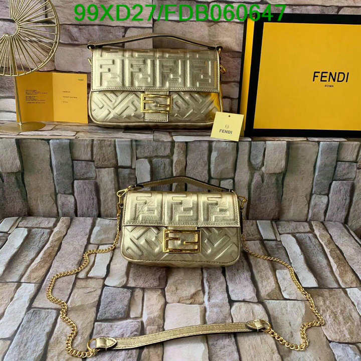 Fendi Bag-(4A)-Baguette-,Code:FDB060647,$: 99USD