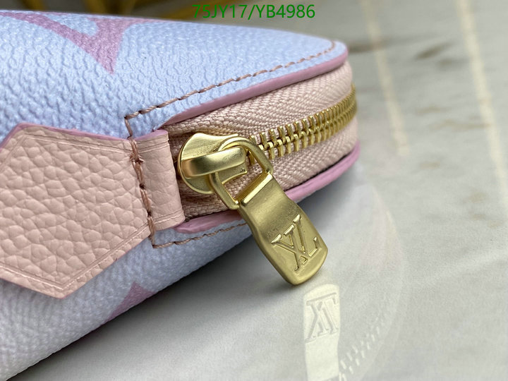 LV Bags-(Mirror)-Vanity Bag-,Code: YB4986,$: 75USD