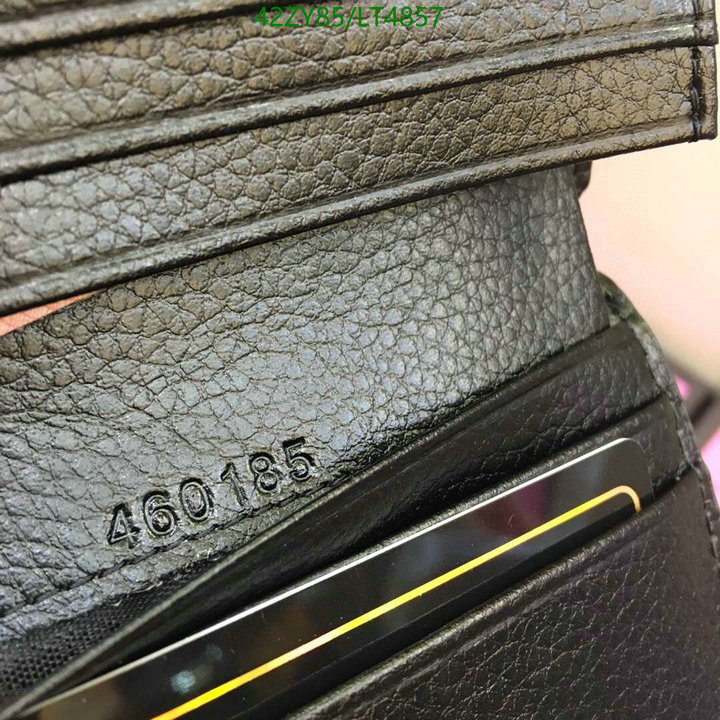 Gucci Bag-(4A)-Wallet-,Code: LT4857,$: 42USD