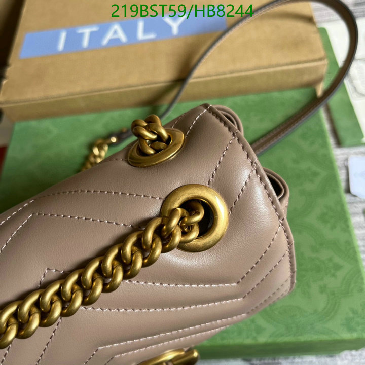 Gucci Bag-(Mirror)-Marmont,Code: HB8244,$: 219USD