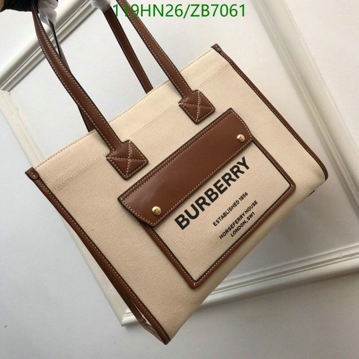 Burberry Bag-(4A)-Handbag-,Code: ZB7061,$: 119USD