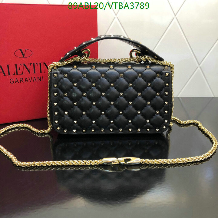 Valentino Bag-(4A)-Rockstud Spike-,Code: VTBA3789,$: 89USD