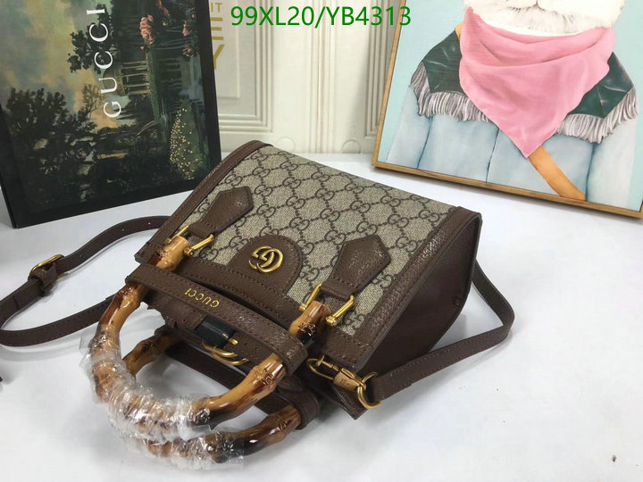 Gucci Bag-(4A)-Diana-Bamboo-,Code: YB4313,$: 99USD