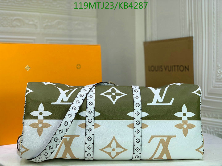 LV Bags-(4A)-Keepall BandouliRe 45-50-,Code: KB4287,$: 119USD