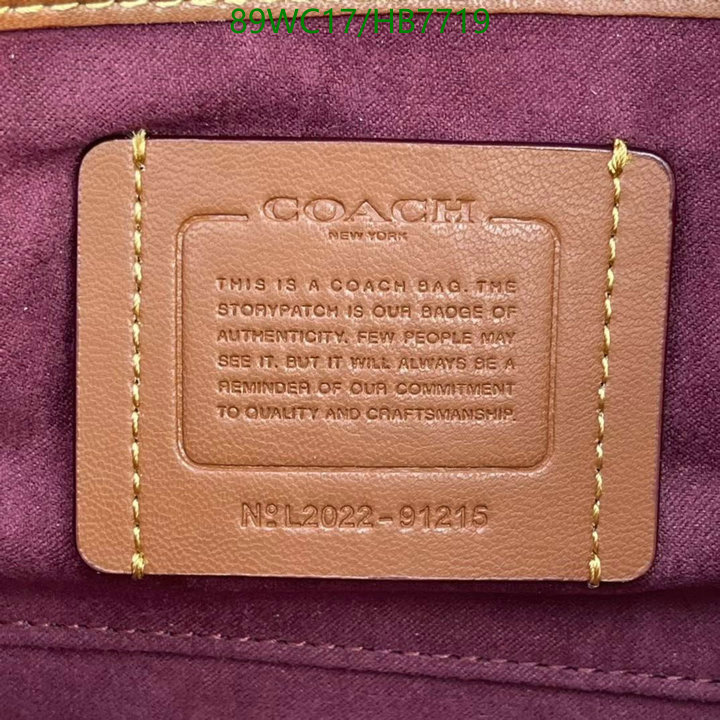 Coach Bag-(4A)-Handbag-,Code: HB7719,$: 89USD