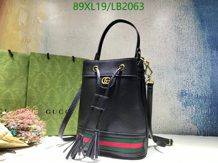 Gucci Bag-(4A)-Diagonal-,Code: LB2063,$: 89USD