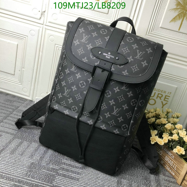 LV Bags-(4A)-Backpack-,Code: LB8209,$: 109USD