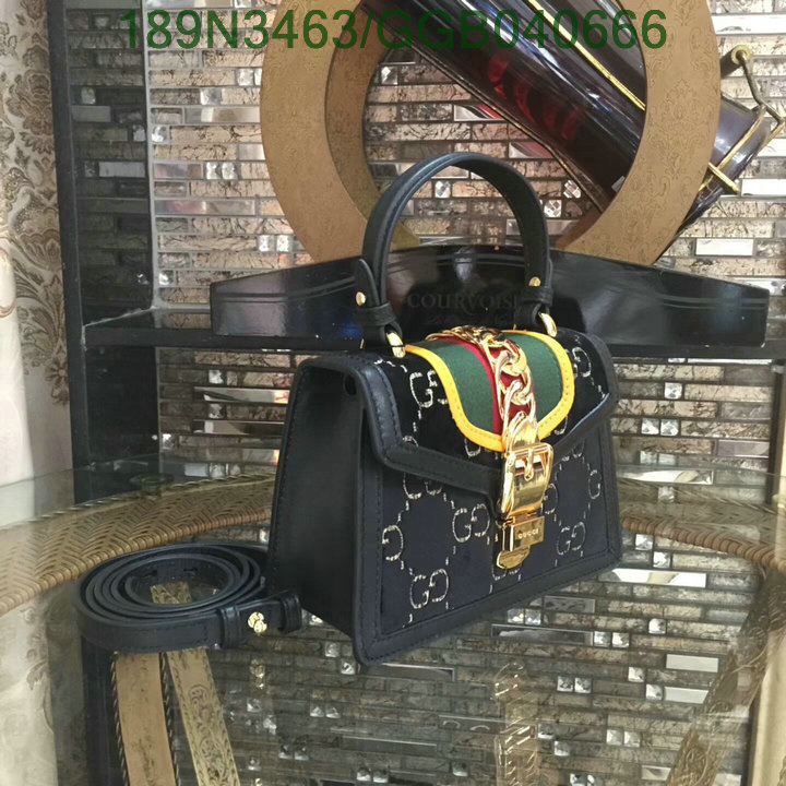 Gucci Bag-(Mirror)-Handbag-,Code:GGB040666,$: 189USD