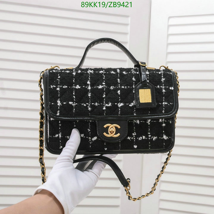 Chanel Bags ( 4A )-Diagonal-,Code: ZB9421,$: 89USD