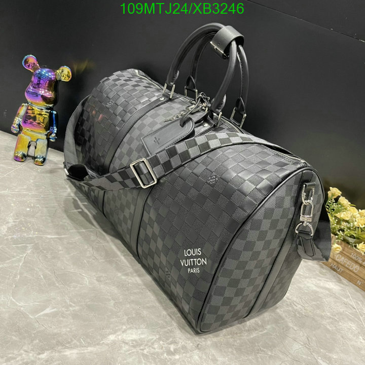 LV Bags-(4A)-Keepall BandouliRe 45-50-,Code: XB3246,$: 109USD