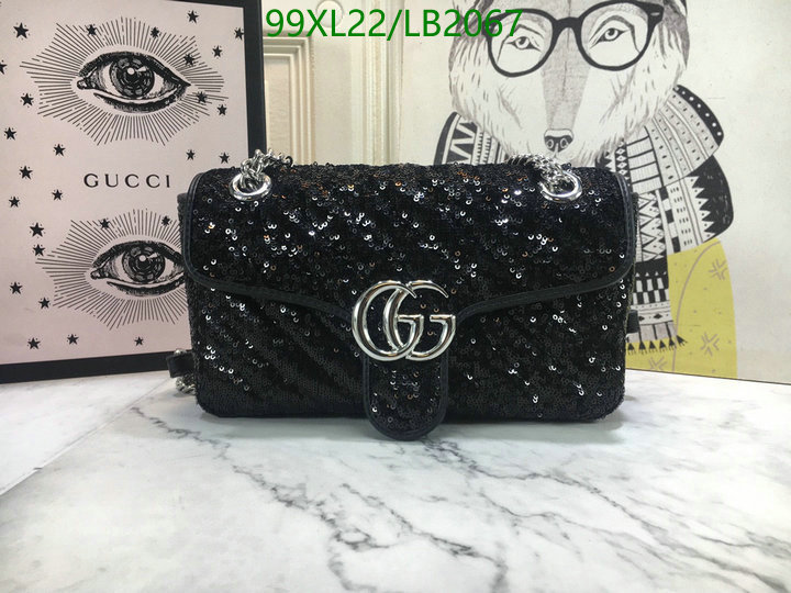 Gucci Bag-(4A)-Marmont,Code: LB2067,$: 99USD