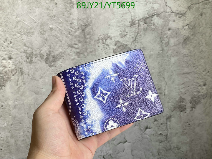 LV Bags-(Mirror)-Wallet-,Code: YT5699,$: 89USD