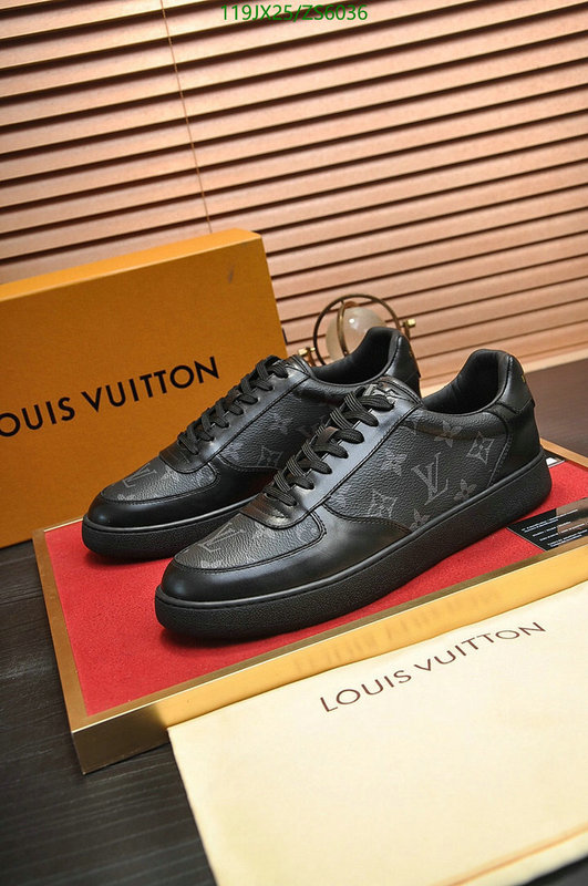 Men shoes-LV, Code: ZS6036,$: 119USD