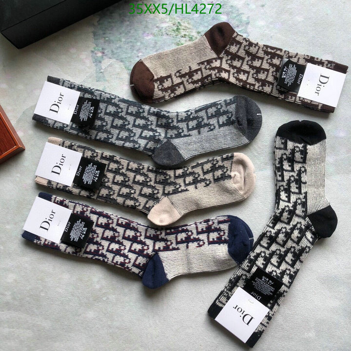 Sock-Dior,Code: HL4272,$: 35USD