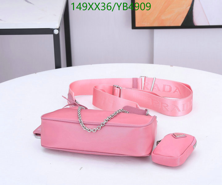 Prada Bag-(Mirror)-Re-Edition 2005,Code: YB4909,$: 149USD