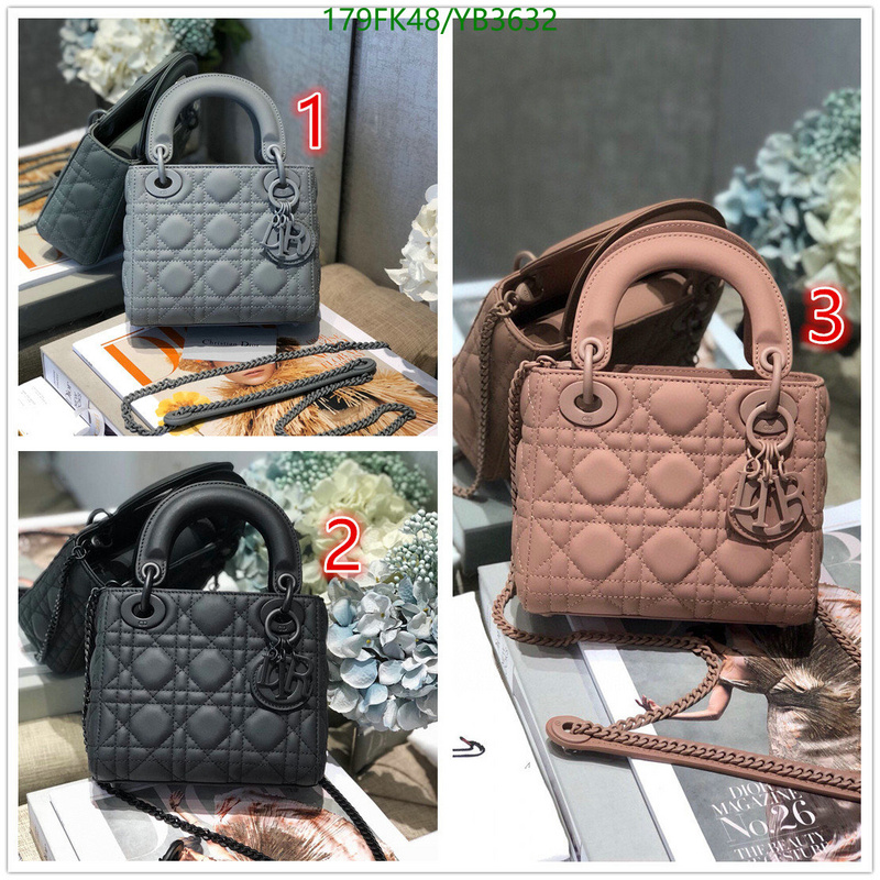 Dior Bags -(Mirror)-Lady-,Code: YB3632,$: 179USD