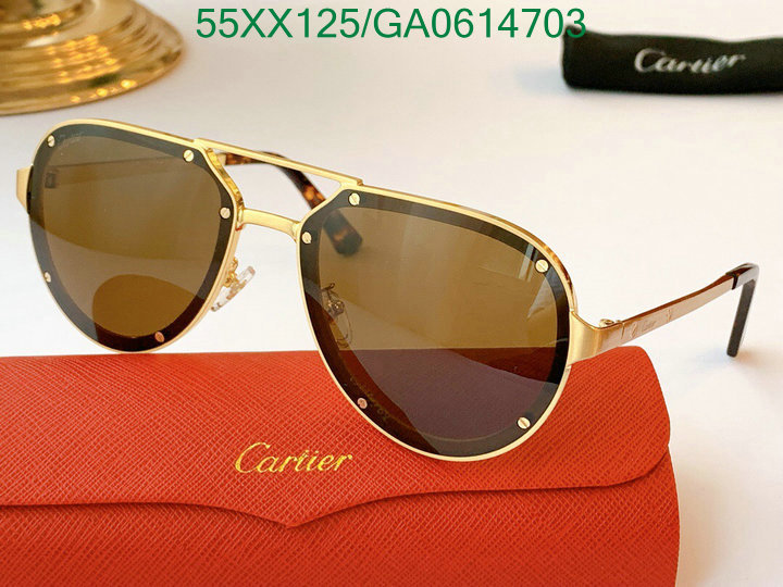 Glasses-Cartier, Code: GA0614703,$:55USD