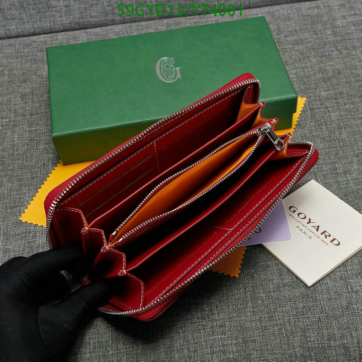 Goyard Bag-(4A)-Wallet-,Code: YT4001,$: 59USD