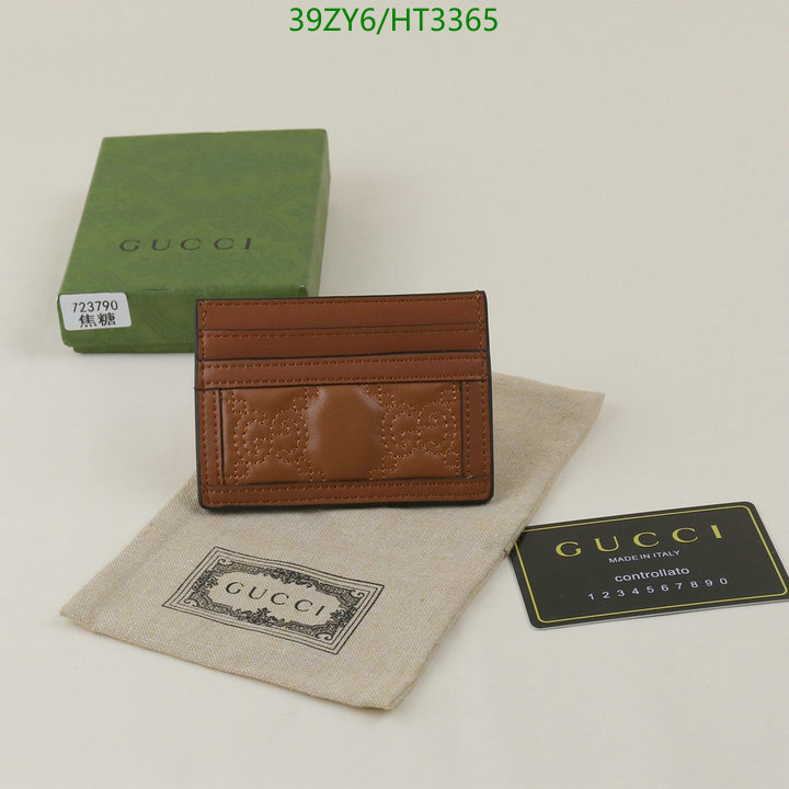 Gucci Bag-(4A)-Wallet-,Code: HT3365,$: 39USD