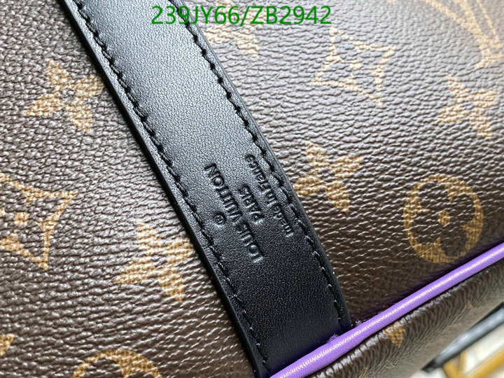 LV Bags-(Mirror)-Keepall BandouliRe 45-50-,Code: ZB2942,$: 239USD