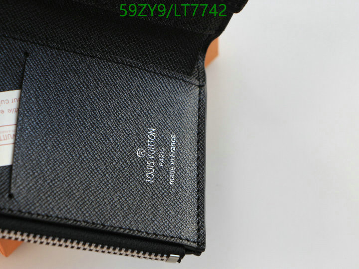 LV Bags-(4A)-Wallet-,Code: LT7742,$: 59USD