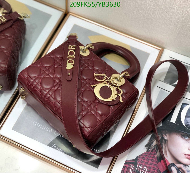 Dior Bags -(Mirror)-Lady-,Code: YB3630,$: 209USD