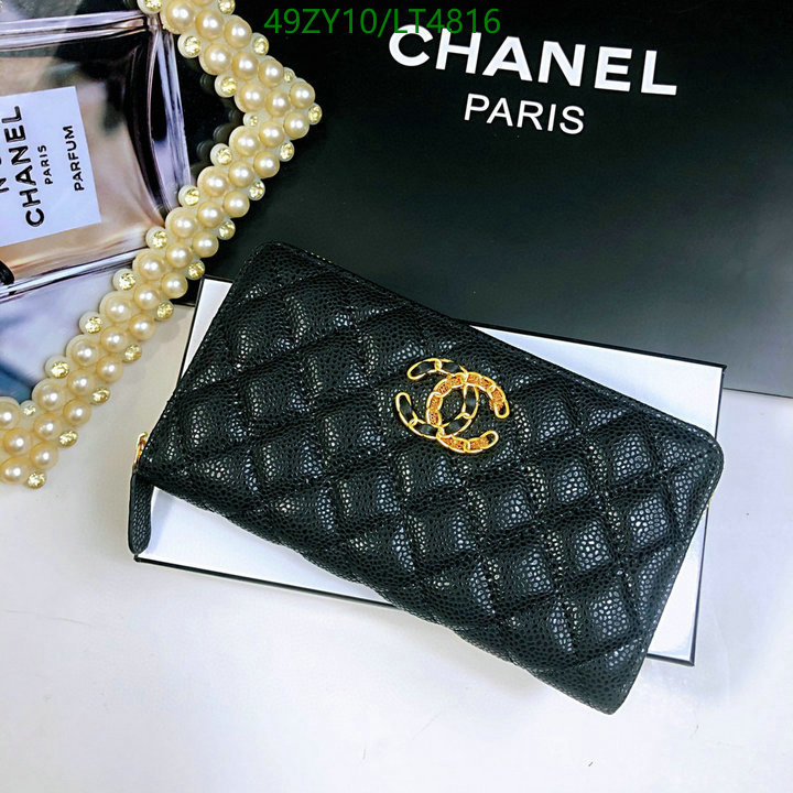 Chanel Bags ( 4A )-Wallet-,Code: LT4816,$: 49USD