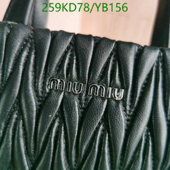 Miu Miu Bag-(Mirror)-Diagonal-,Code: YB156,$: 259USD