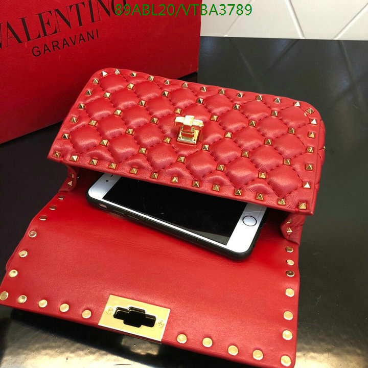 Valentino Bag-(4A)-Rockstud Spike-,Code: VTBA3789,$: 89USD