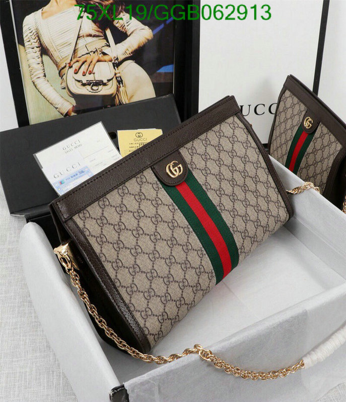 Gucci Bag-(4A)-Ophidia-G,Code: GGB062913,$: 75USD