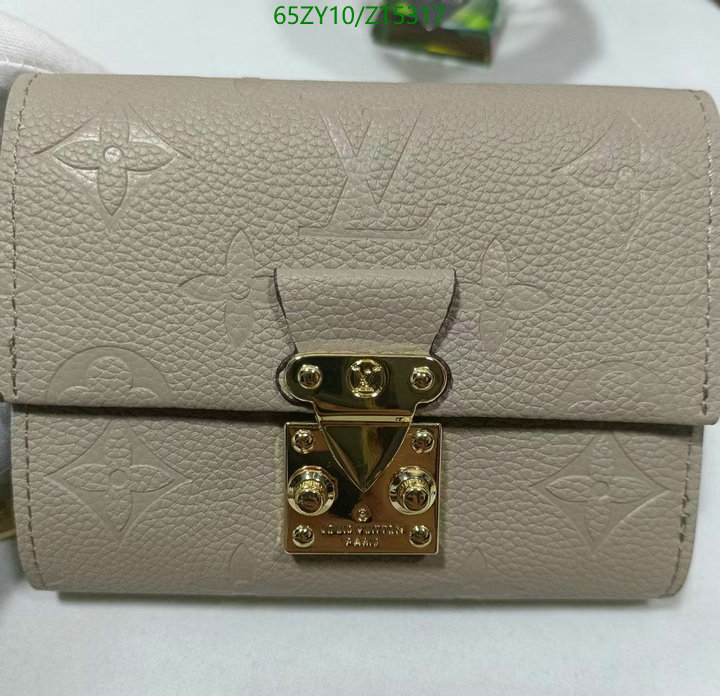 LV Bags-(4A)-Wallet-,Code: ZT5317,$: 65USD