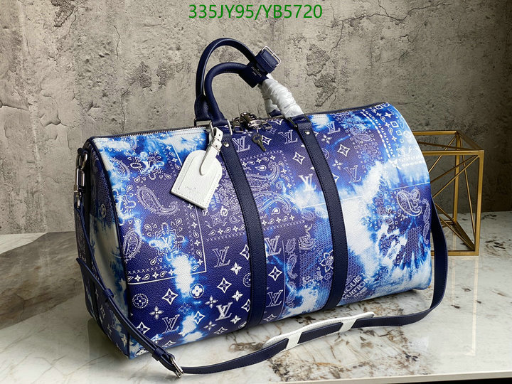 LV Bags-(Mirror)-Keepall BandouliRe 45-50-,Code: YB5720,$: 335USD