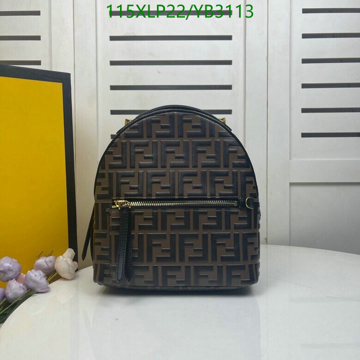 Fendi Bag-(4A)-Backpack-,Code: YB3113,$: 115USD