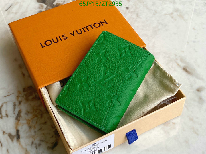 LV Bags-(Mirror)-Wallet-,Code: ZT2935,$: 65USD