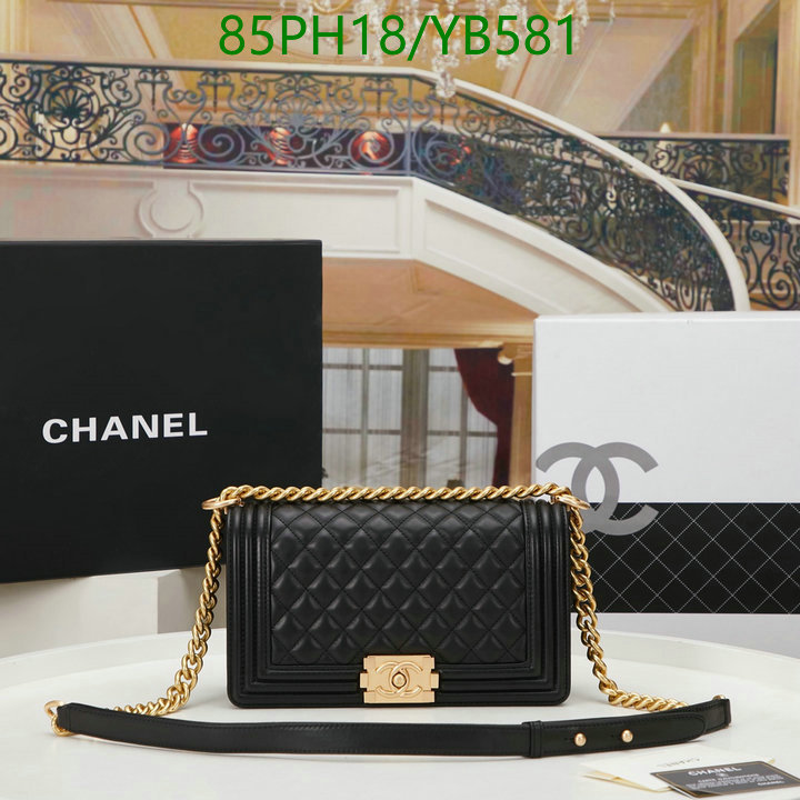 Chanel Bags ( 4A )-Le Boy,Code: YB581,$: 85USD