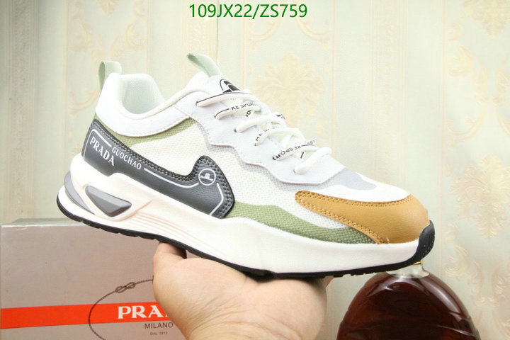 Men shoes-Prada, Code: ZS759,$: 109USD