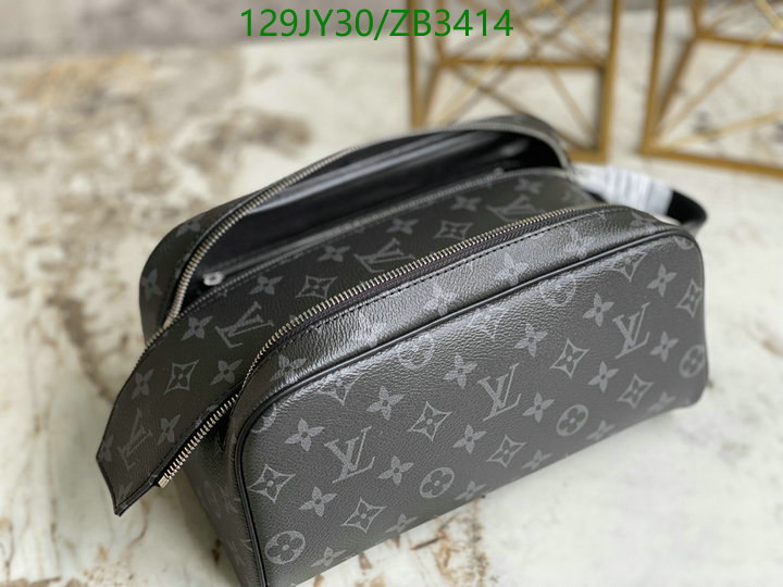 LV Bags-(Mirror)-Vanity Bag-,Code: ZB3414,$: 129USD