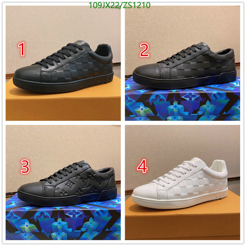 Men shoes-LV, Code: ZS1210,$: 109USD