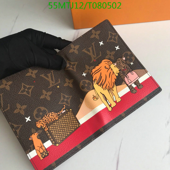 LV Bags-(4A)-Wallet-,Code: T080502,$: 55USD