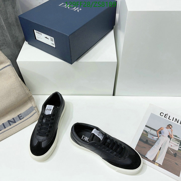 Men shoes-Dior, Code: ZS8189,$: 129USD