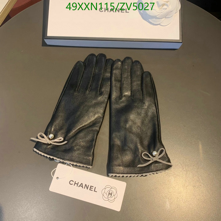 Gloves-Chanel, Code: ZV5027,$: 49USD