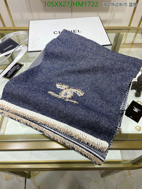 Scarf-Chanel, Code: HM1722,$: 105USD