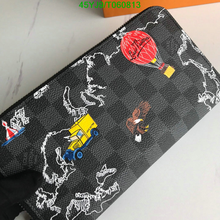 LV Bags-(4A)-Wallet-,Code: T060813,$: 45USD